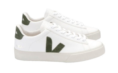 VEJA – Campo Chromefree Leather Extra White Kaki