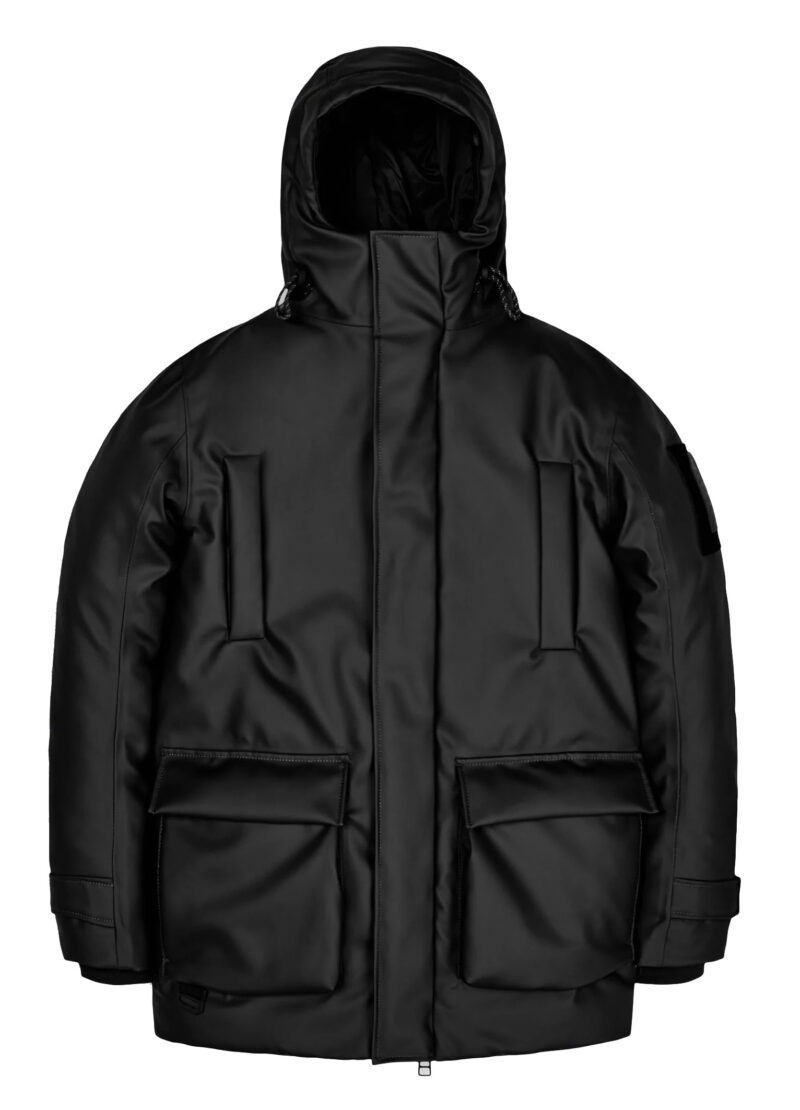 RAINS - Glacial Parka, Black