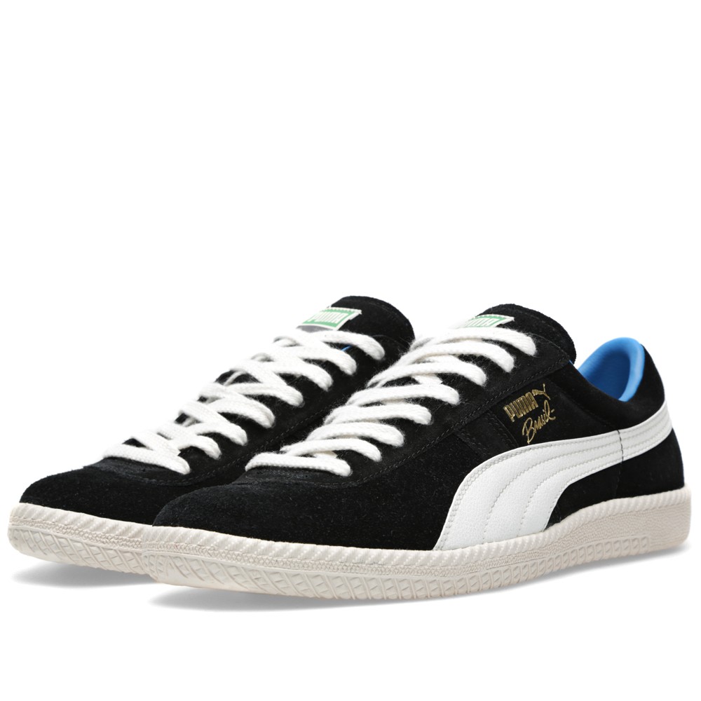 PUMA Brasil football vintage black white