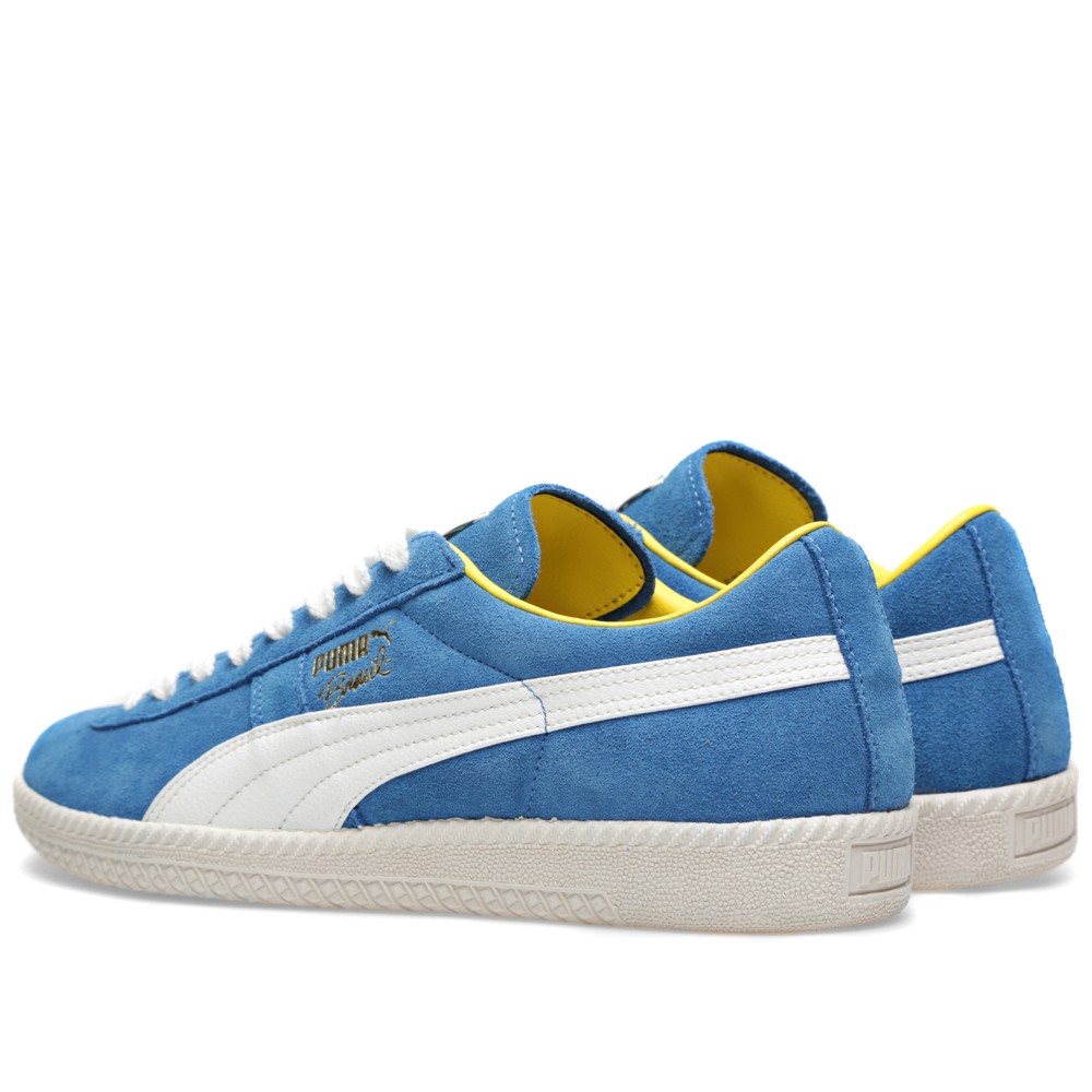 PUMA Brasil football vintage french blue white - Image 4