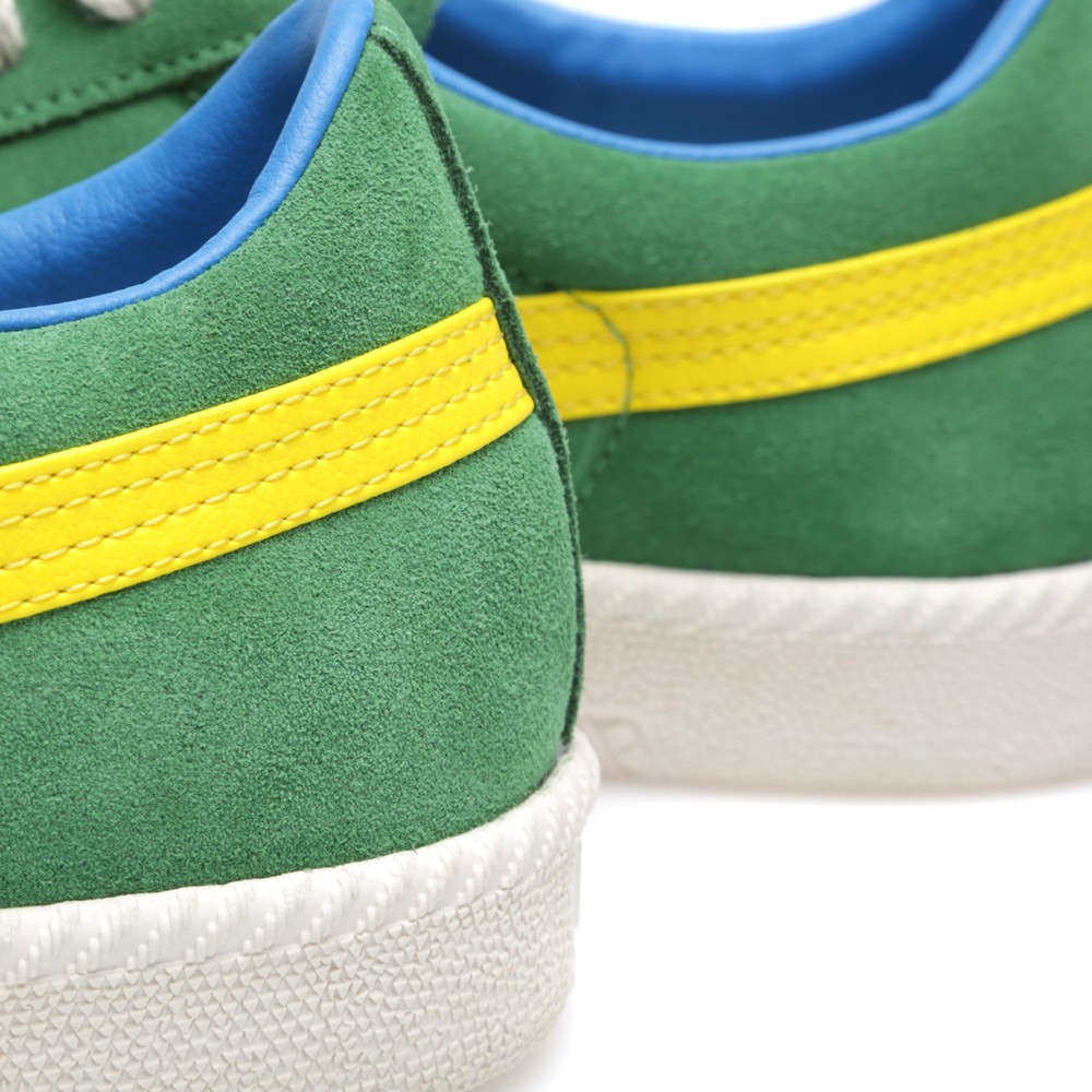 PUMA Brasil football vintage green vibraut yellow - Image 5
