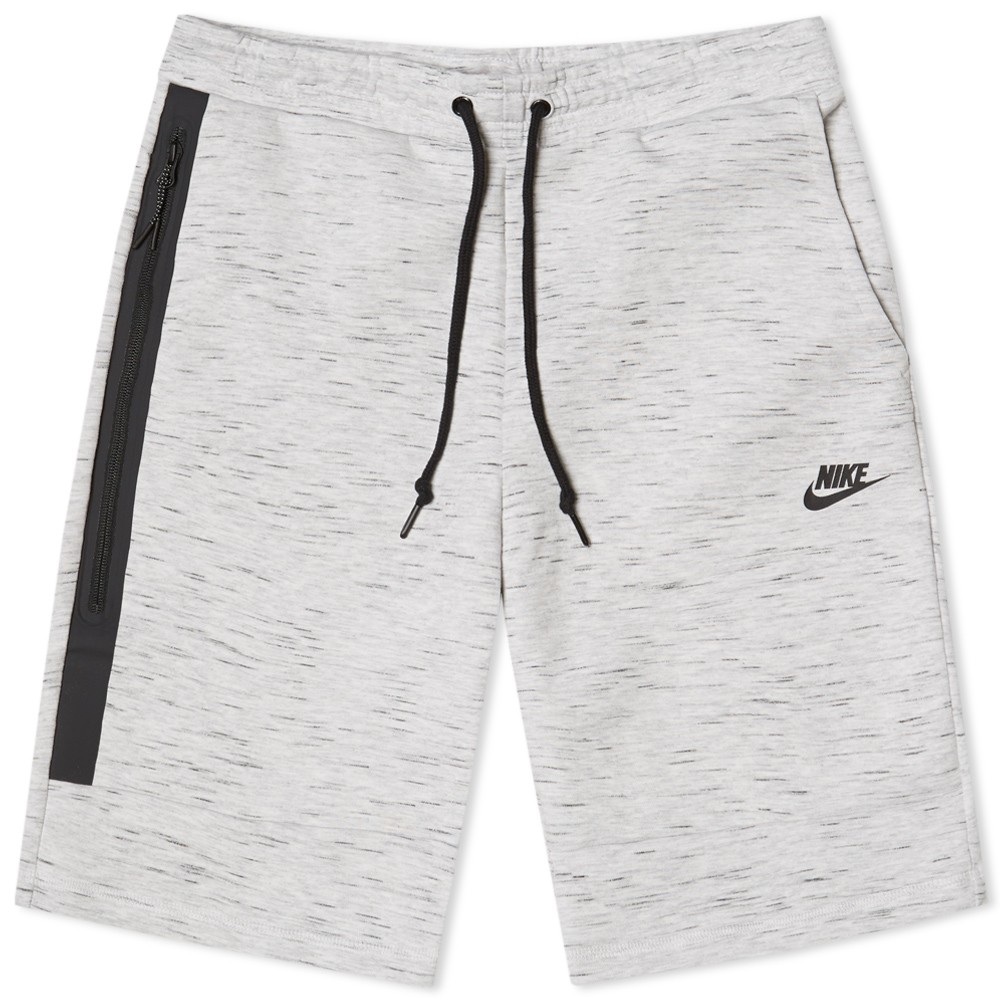 Short nike tech fleece gris store