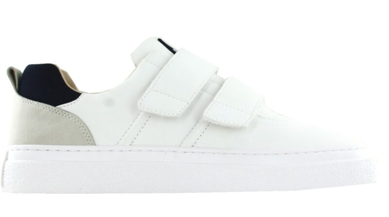 ARMISTICE - Onyx Velcro Straps Scratch White Blue