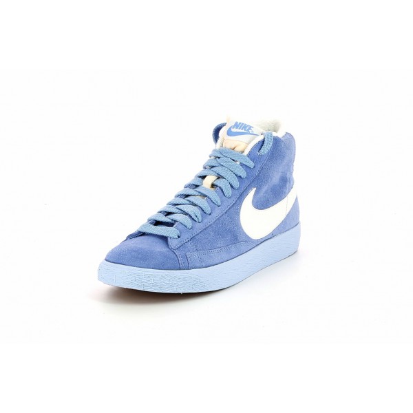Nike blazer mid suede vintage bleu clair - Image 2