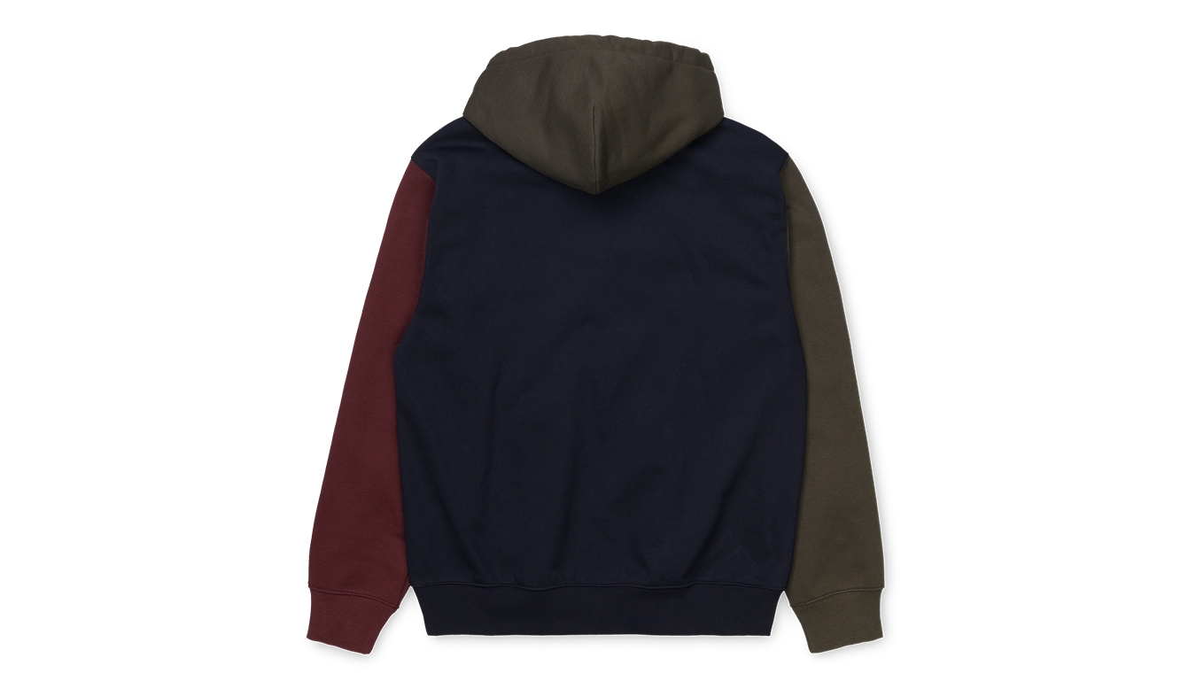 CARHARTT - hooded carhartt sweat tricol dark navy - Image 2