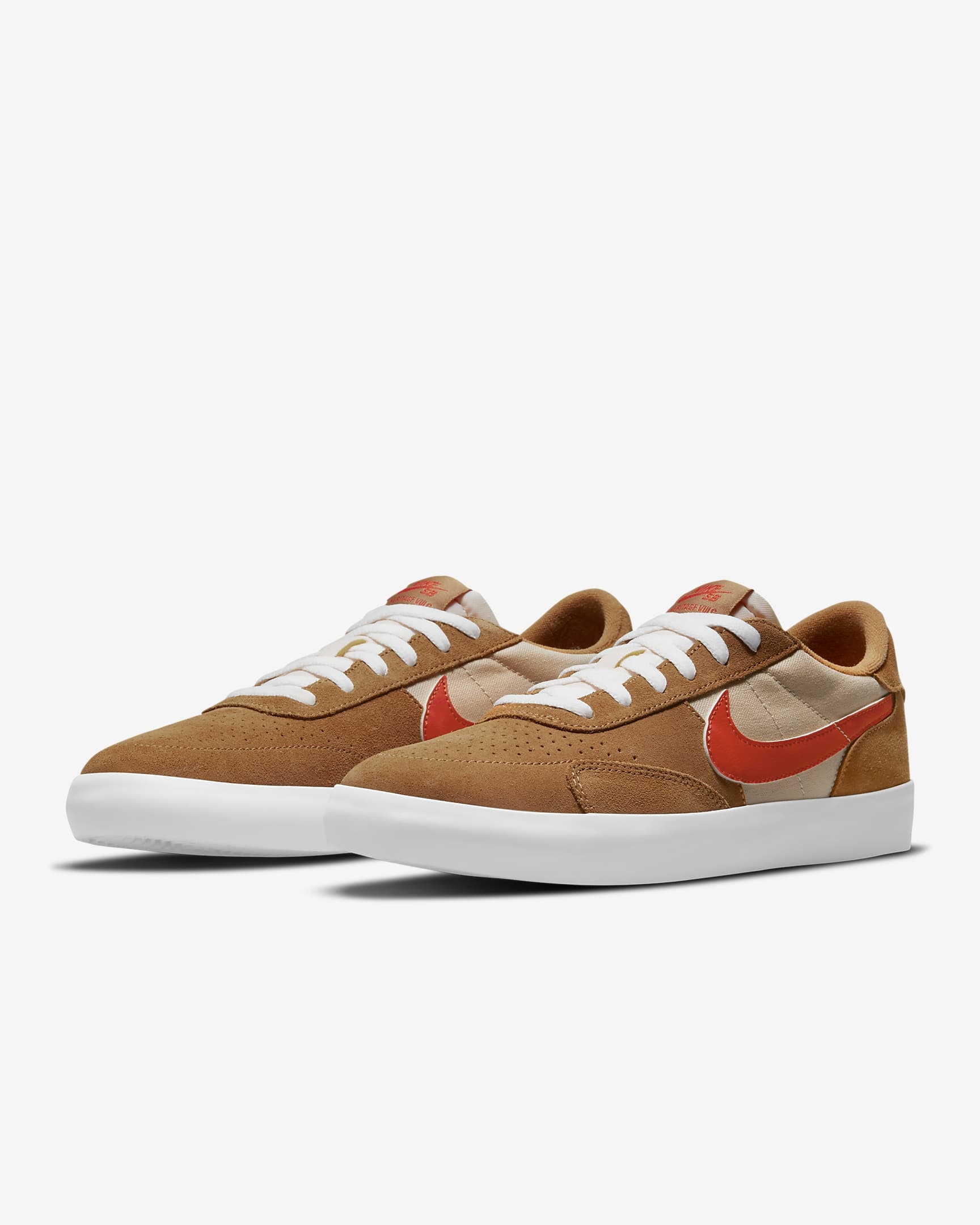 NIKE SB HERITAGE VULC FLAX COLLEGE ORANGE - Image 3