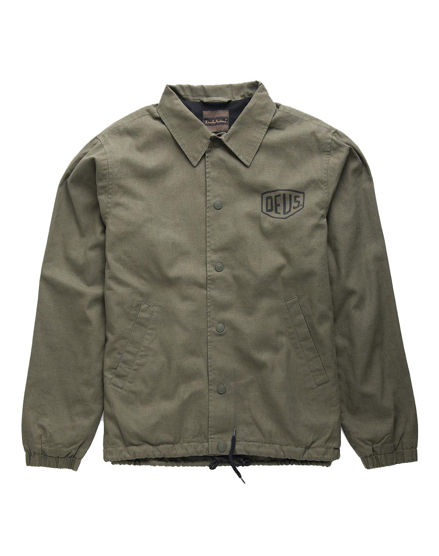 DEUS - Camperdown Coach Jacket Khaki
