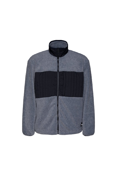 RAINS Fleece Jacket Heather Grey