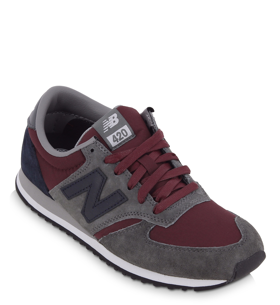 Amerikaans voetbal Darts Struikelen NEW BALANCE - U420 UGB Grey Navy Bordeaux