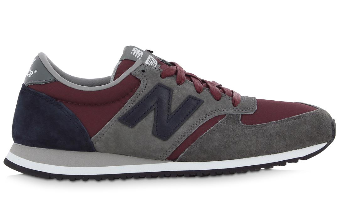 Amerikaans voetbal Darts Struikelen NEW BALANCE - U420 UGB Grey Navy Bordeaux