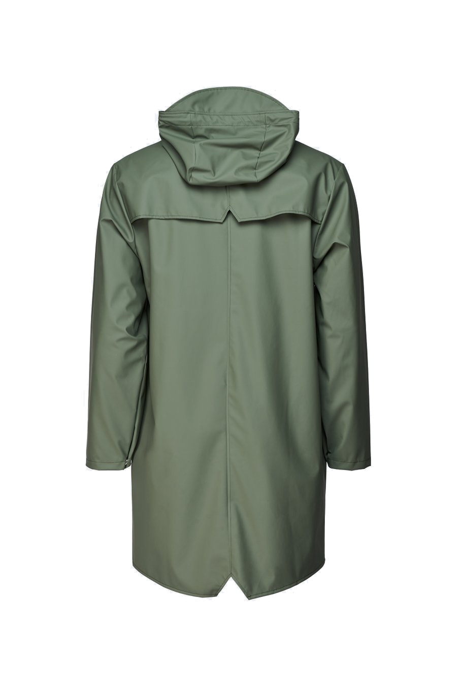 RAINS - Long Jacket Olive - Image 2