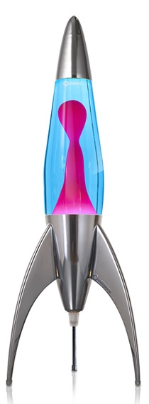 MATHMOS - Lampe à Lave Mathmos Telstar Blue Pink