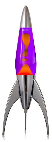 MATHMOS - Lampe à Lave Mathmos Telstar Violet Orange - Image 2