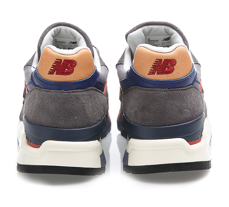 New Balance M998 DBR Anthra navy orange