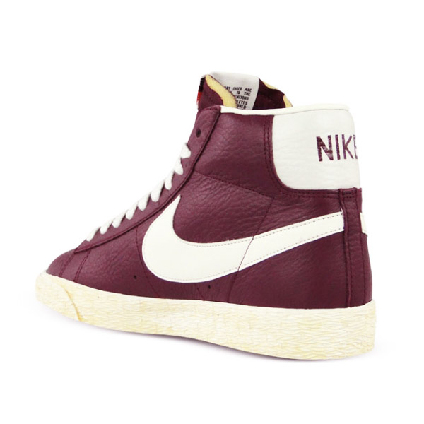 Nike blazer mid deals vintage femme bordeaux