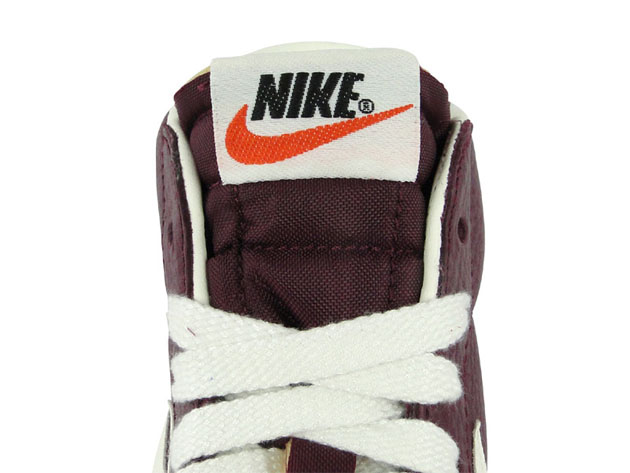NIKE blazer mid vintage cuir bordeaux