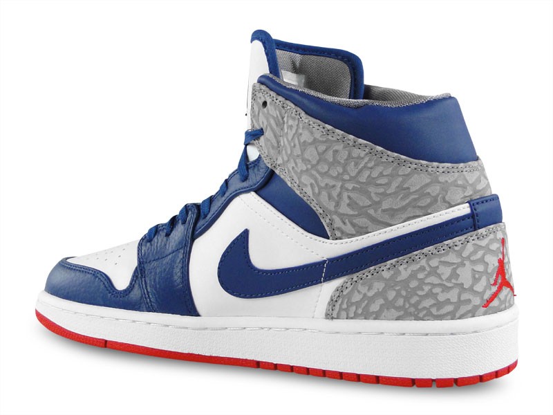 NIKE air jordan one mid blue cement - Image 2