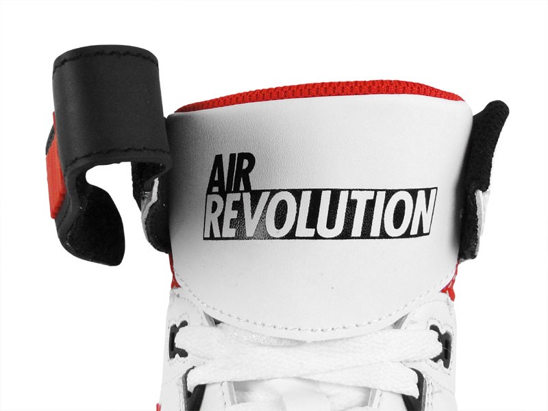 NIKE air revolution blanc noir rouge - Image 4