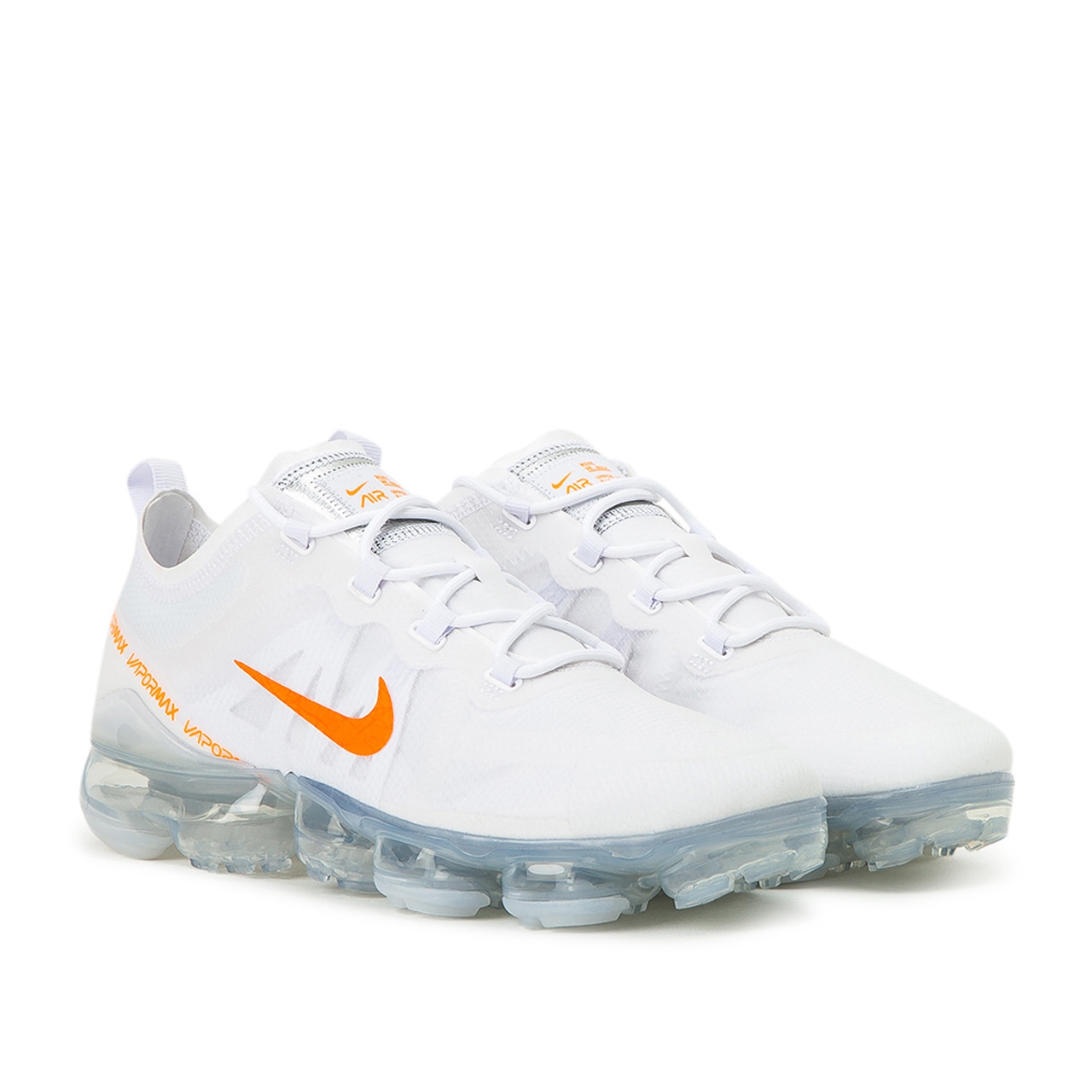 NIKE - Air Vapormax 2019 White Total Orange Cool Grey - Image 2