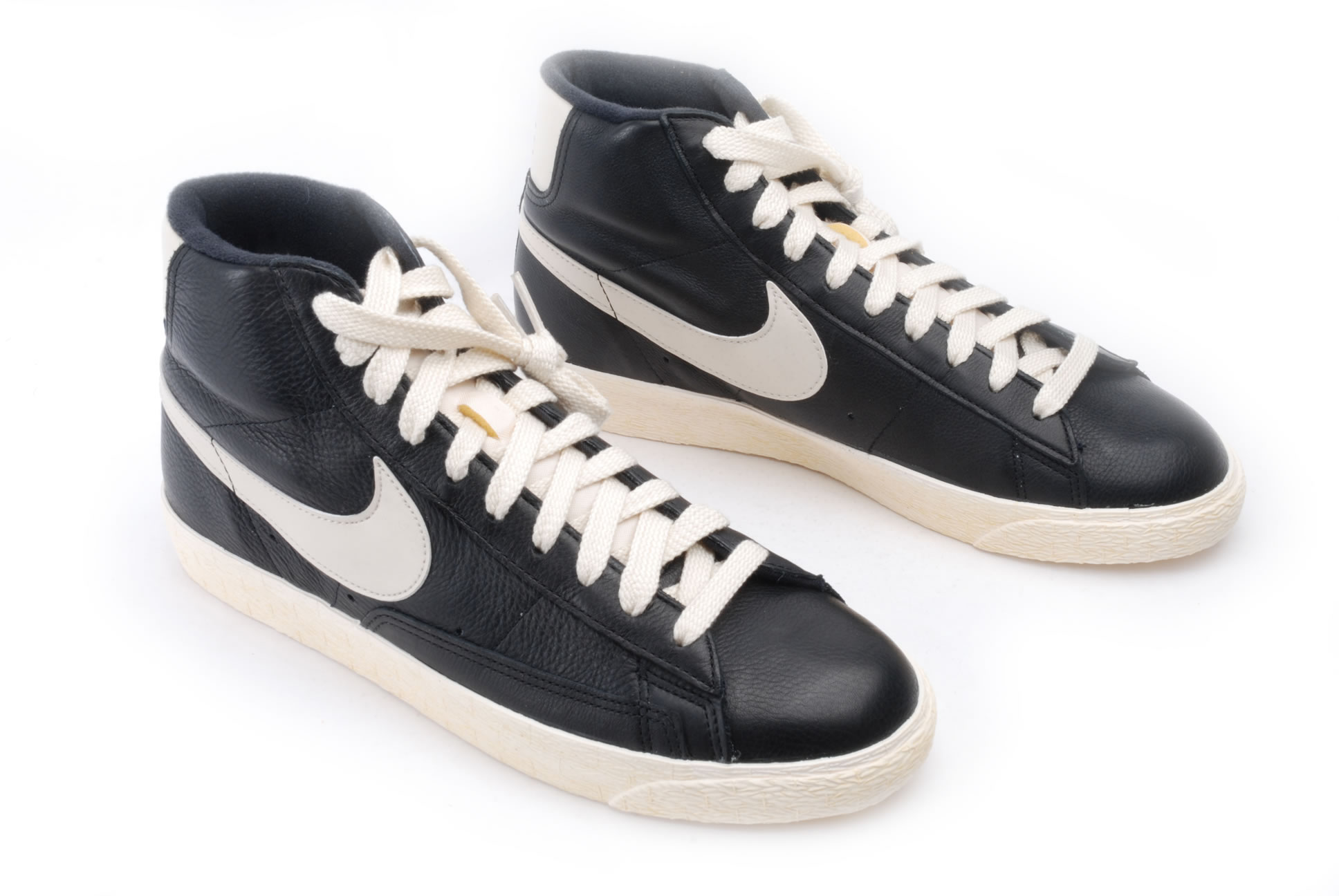 Nike blazer mid cuir vintage noir
