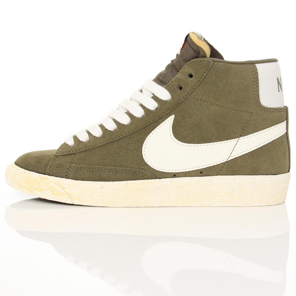 nike blazer mid suede kaki