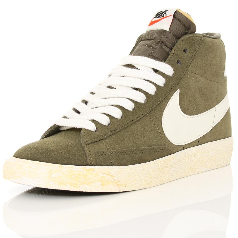 nike blazer mid suede kaki