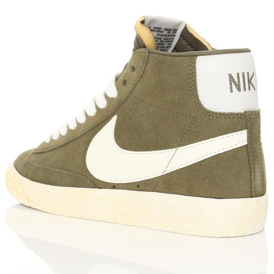 nike blazer mid suede kaki