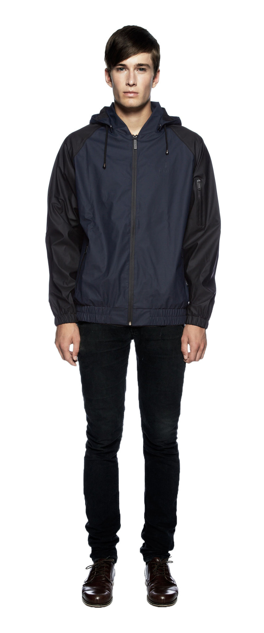 RAINS Bomber Black Blue - Image 2