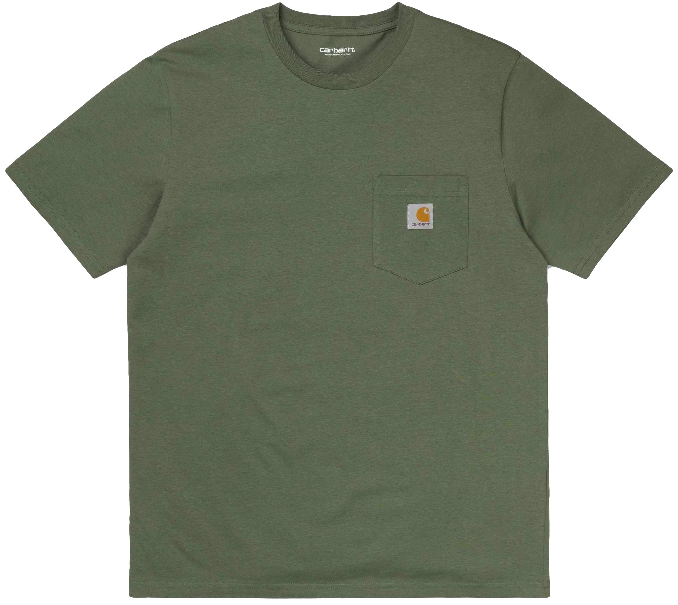 CARHARTT - s/s pocket t-shirt dollar green
