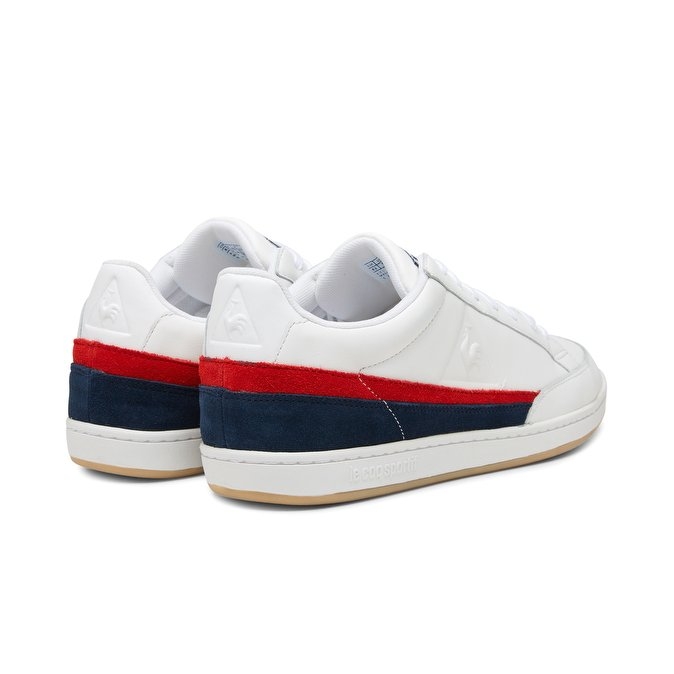 LE COQ SPORTIF - Courtclay Tricolore Optical White - Image 2