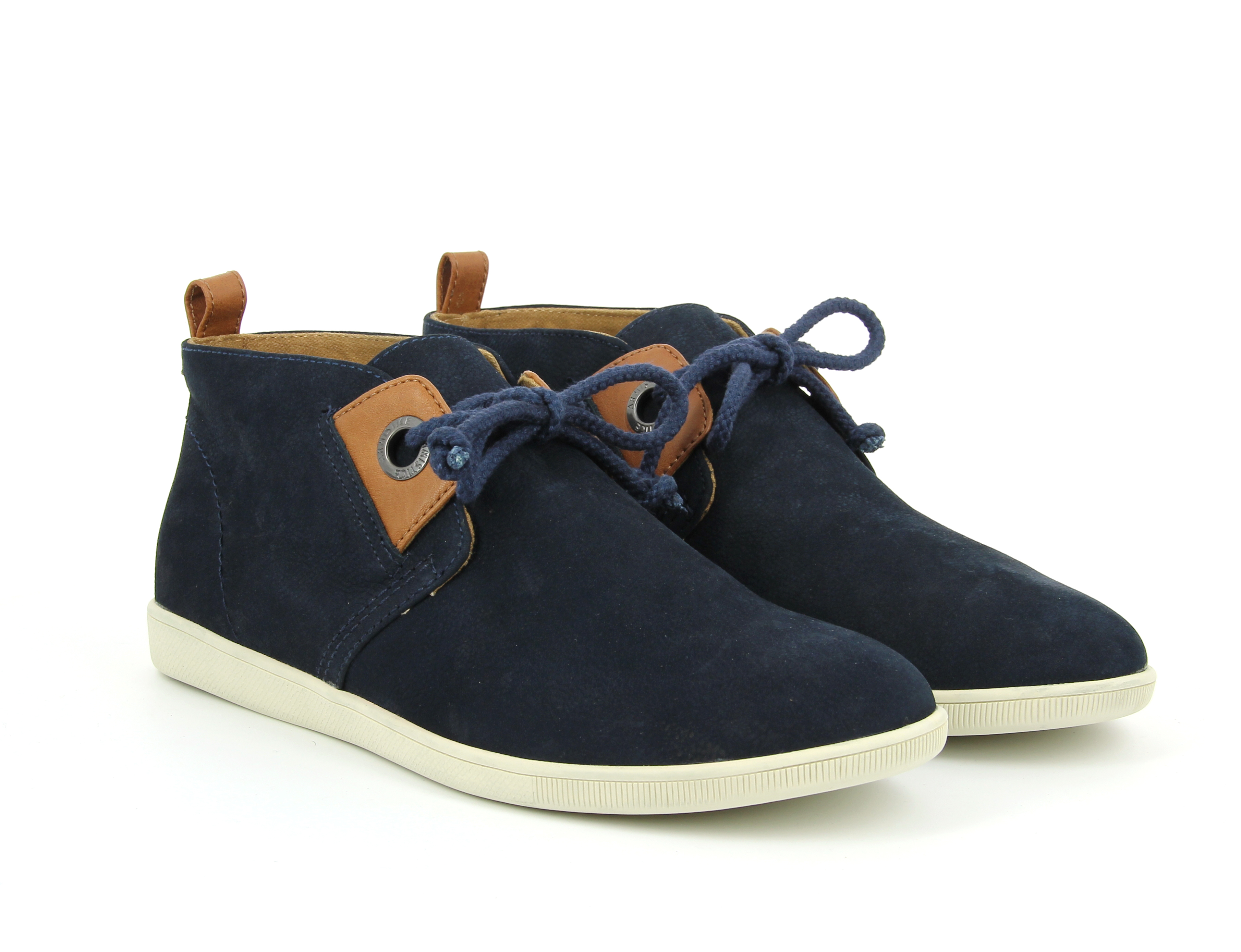 Armistice - Stone Mid Cut Nubuck Navy - Image 2