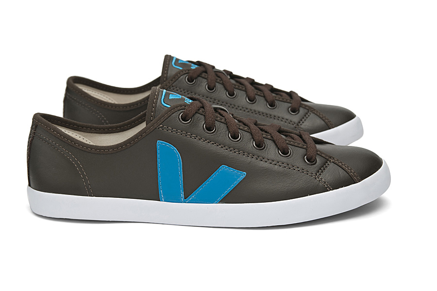 veja taua cuir cafe turquoise