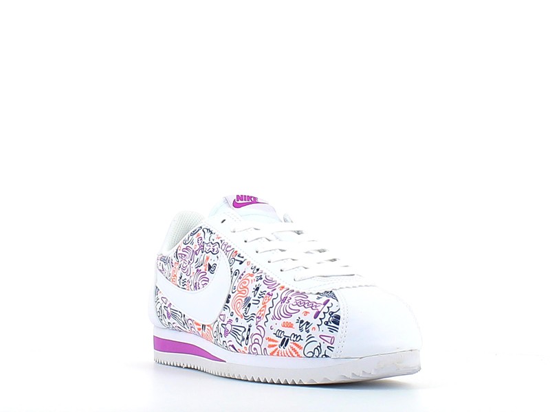 Nike - Classic Cortez Print White White - Image 2