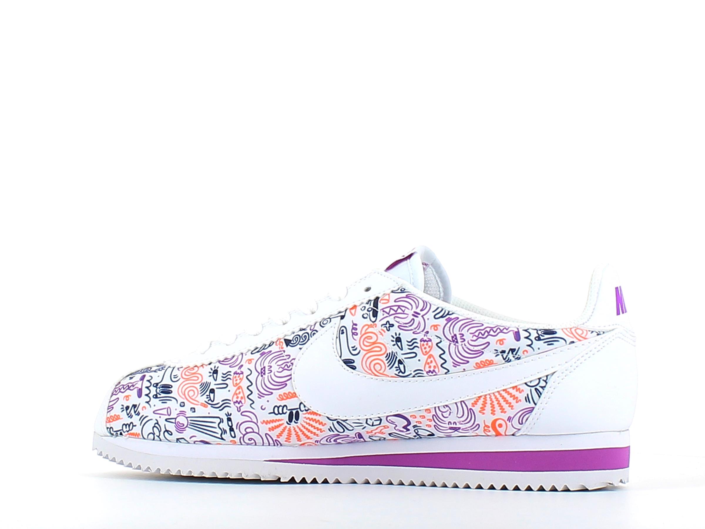 Floral print nike cortez discount