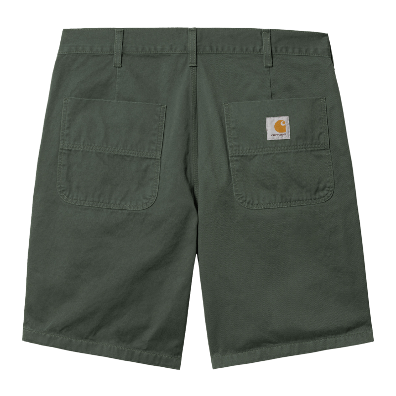 CARHARTT WIP - CARHARTT - Abbott Short Hemlock Green stone washed
