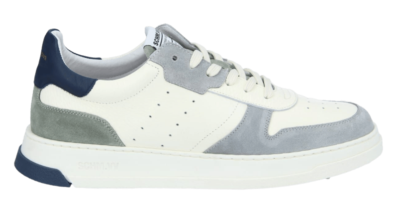 SCHMOOVE - Order Sneaker Suède Nappa Ciment/ Navy