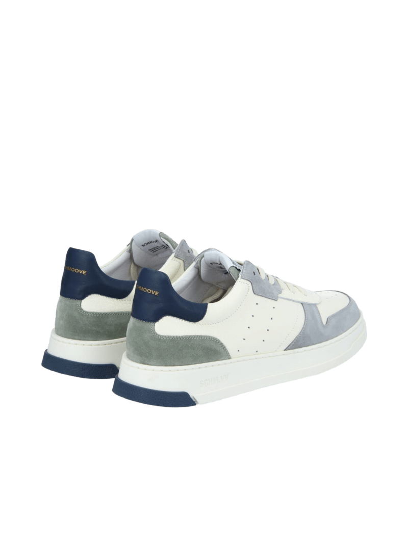 SCHMOOVE - Order Sneaker Suède Nappa Ciment/ Navy - Image 2