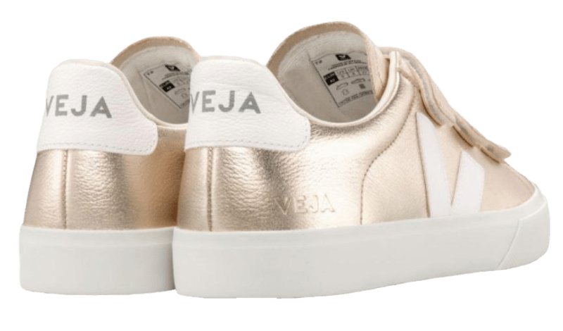 VEJA - Recife Logo Chromefree, Platine/ White - Image 2