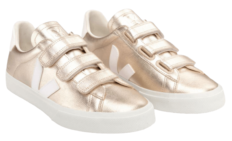 VEJA - Recife Logo Chromefree, Platine/ White - Image 3