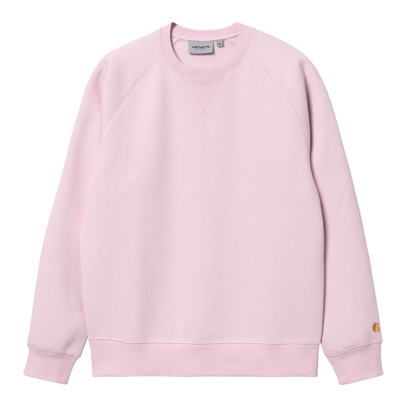 CARHARTT - Chase Sweat, Pale quartz/ Gold
