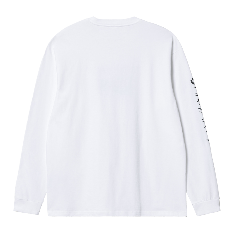 CARHARTT - L/S Static Magic T-shirt White - Image 2