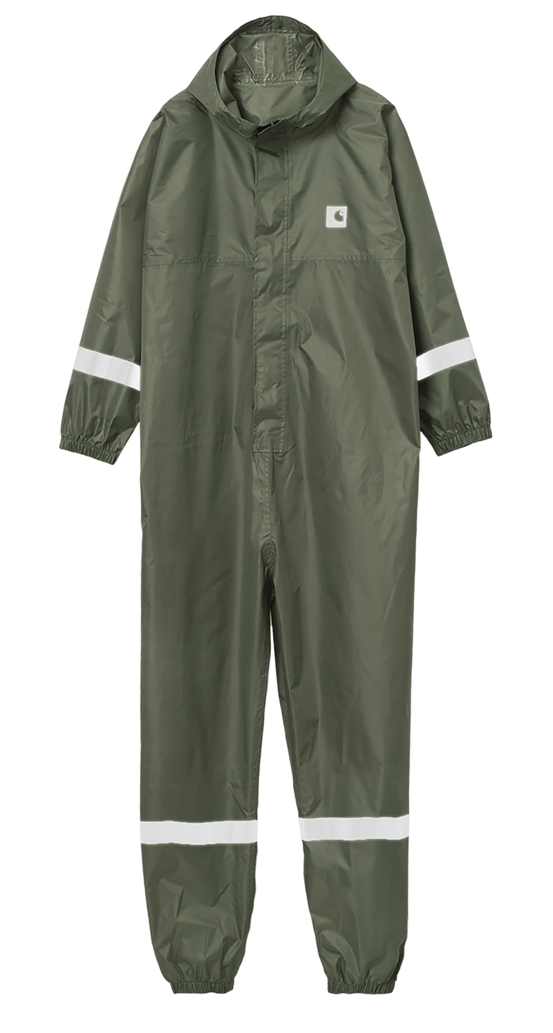 CARHARTT - Packable Rain Suit, Thyme/ Reflective - Image 2