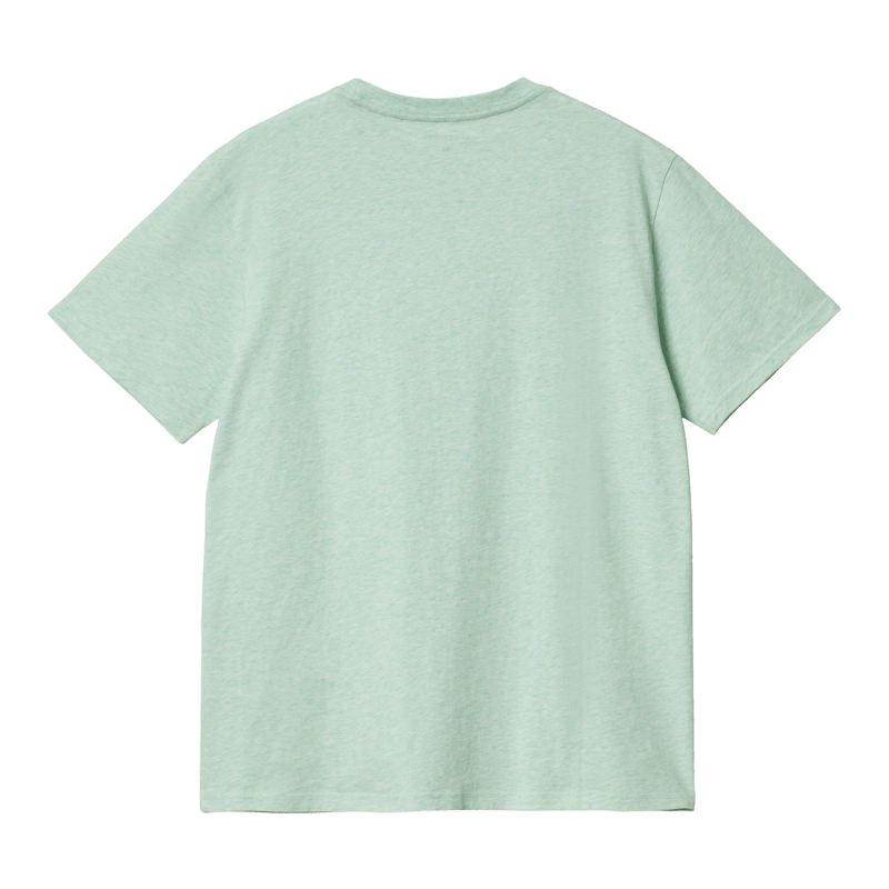 CARHARTT - S/S Pocket tee-shirt, Pale spearmint heather - Image 2