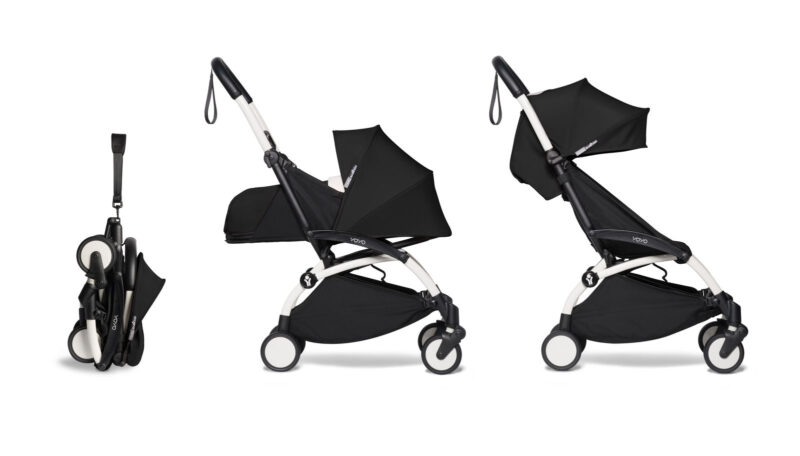 BABYZEN - Poussette YOYO2  Pack 0+ , Pack 6+  - White /  Noir