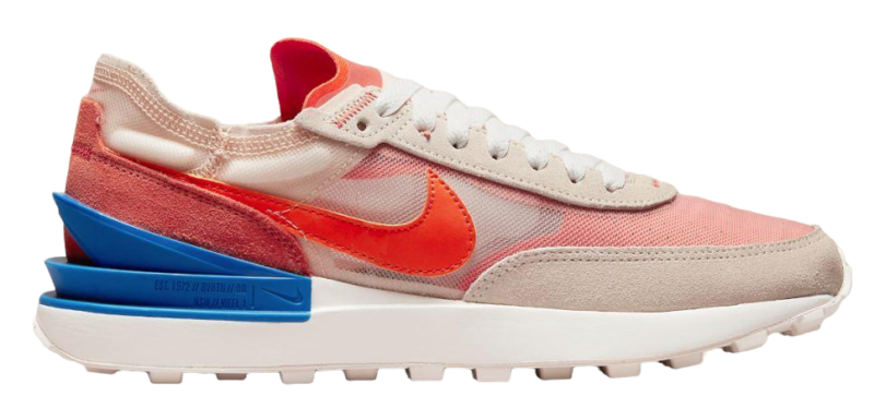NIKE - Waffle One, Pearl white/ Rush orange