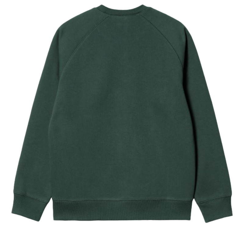 CARHARTT - Chase Sweat, Juniper/ Gold - Image 2