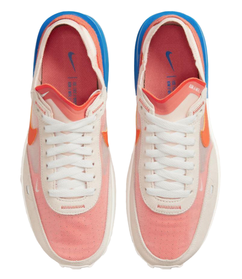 NIKE - Waffle One, Pearl white/ Rush orange - Image 3