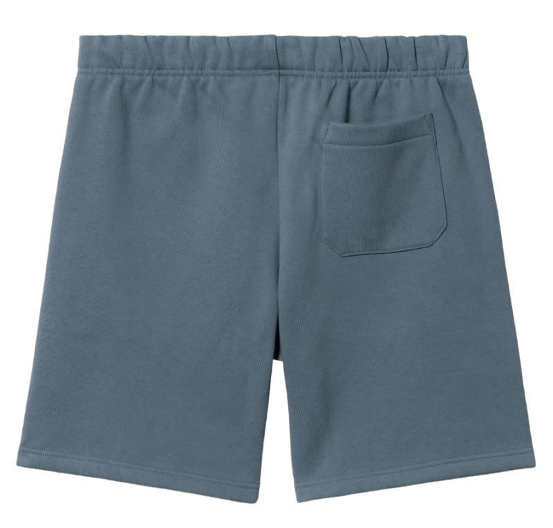 CARHARTT - Chase Sweat Short, Storm blue/ Gold - Image 2