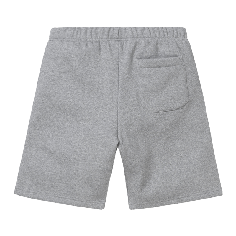 CARHARTT - Chase Sweat Short, Grey heather/ Gold - Image 2