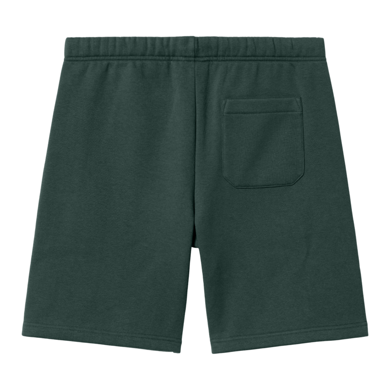 CARHARTT - Chase Sweat Short, Juniper / Gold - Image 2